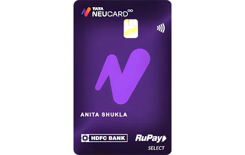 Image of HDFC Tata Neu Infinity Credit Card