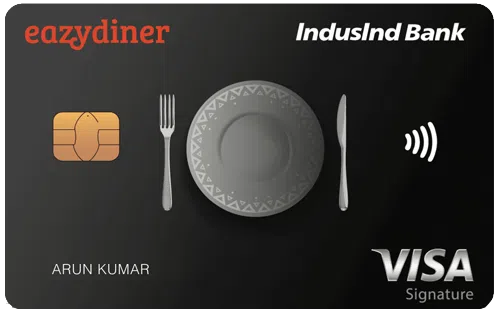 Image of IndusInd EazyDiner Signature Credit Card