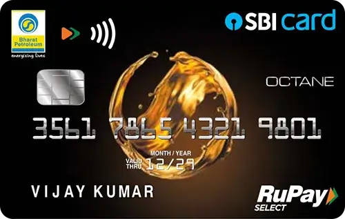 Image of SBI BPCL Octane Credit Card