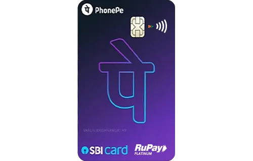 Image of SBI PhonePe Purple Credit Card